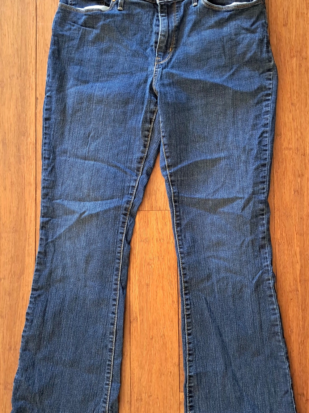 Levi's Dark Blue Wide Leg Women's Jeans